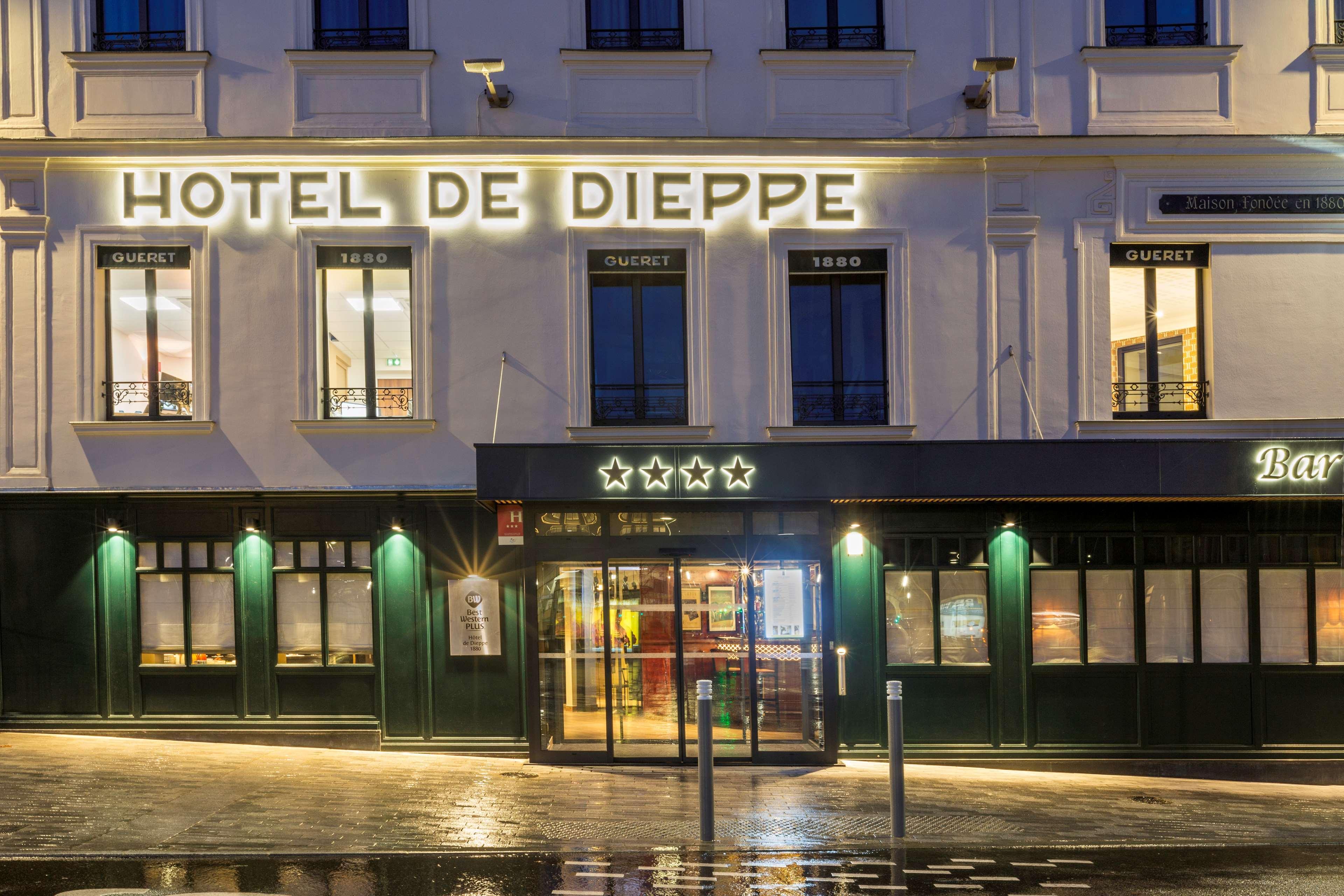 Best Western Plus Hotel De Dieppe 1880 Rouen Exterior photo